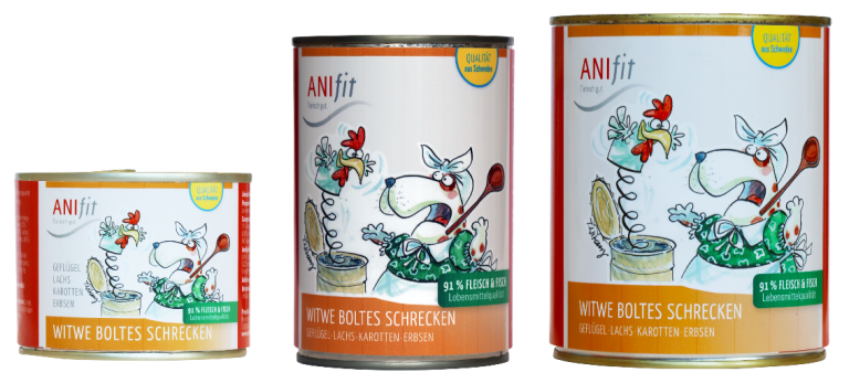 Anifit Witwe Boltes Schrecken hondenvoer
